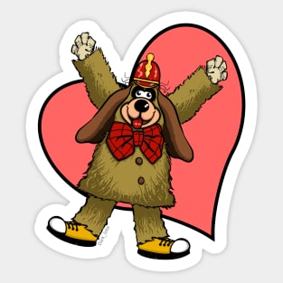 Valentine Fleagle Sticker